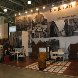Компания ПаркетАрт приняла участие в выставке Красивые дома 2011